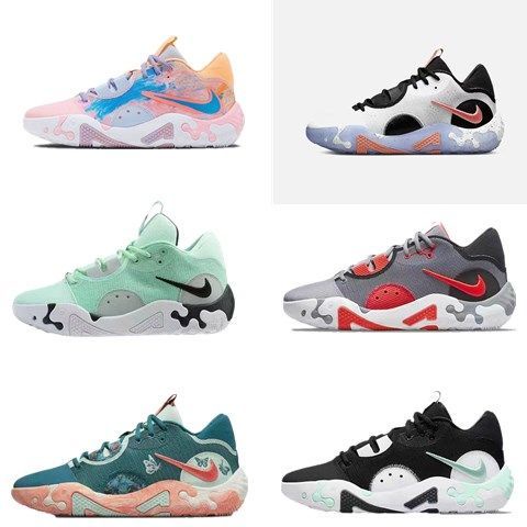 Paul George 6th Generation PG6 All-Star รองเท้าบาสเก็ตบอล รองเท้าคอมแบท ทนต่อการสึกหรอ สําหรับผู้ชาย ผู้หญิง