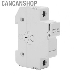 Cancanshop DC Circuit Breaker 1 Pole 32A PV Fuse Box Guide  Base Holder for Combiner 1000V 6W Circuit Breaker