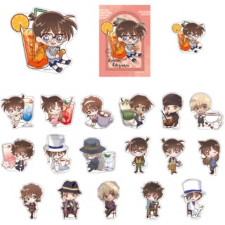 Detective Conan Kyura Peco Dream Ver Trading Sticker 18 pieces BOX[Direct from Japan]