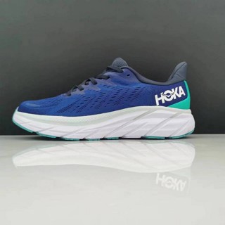 Hoka ONE ONE Clifton 8 รองเท้าผ้าใบลําลอง ระบายอากาศ เหมาะกับการวิ่ง เล่นกีฬา สําหรับผู้ชาย wadBX99 916