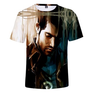 เสื้อยืด พิมพ์ลาย Derekhale Tv Series Teen Wolf สําหรับผู้ชาย