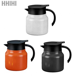 Hhihi Thermal Coffee Teapot  Sturdy 1000ml Easy To Clean Teapot  for Home