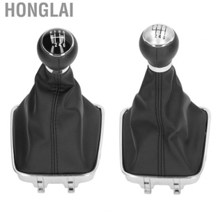 Honglai 6 Speed Gear Shift Knob Comfortable Antiscratch Clear Print Gear Shift Lever Knob Abrasion Resistant Ergonomic Stylish Easy