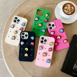 เคส iPhone 11 ล่าสุด การ์ตูนน่ารัก ลูกบอลการ์ตูนสร้างสรรค์ สามารถเปลี่ยนตำแหน่งได้ เคสซิลิโคน iPhone เคส compatible for iPhone 14 13 12 11 Pro max cases เคสไอโฟน11 กันกระแทก เคสไอโฟน14 iPhone 13 case