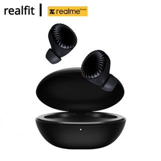 Realme realfit Gopods E5 หูฟังบลูทูธไร้สาย สเตอริโอ 3D น้ําหนักเบา พร้อมไมโครโฟน กันน้ํา สําหรับเล่นเกม