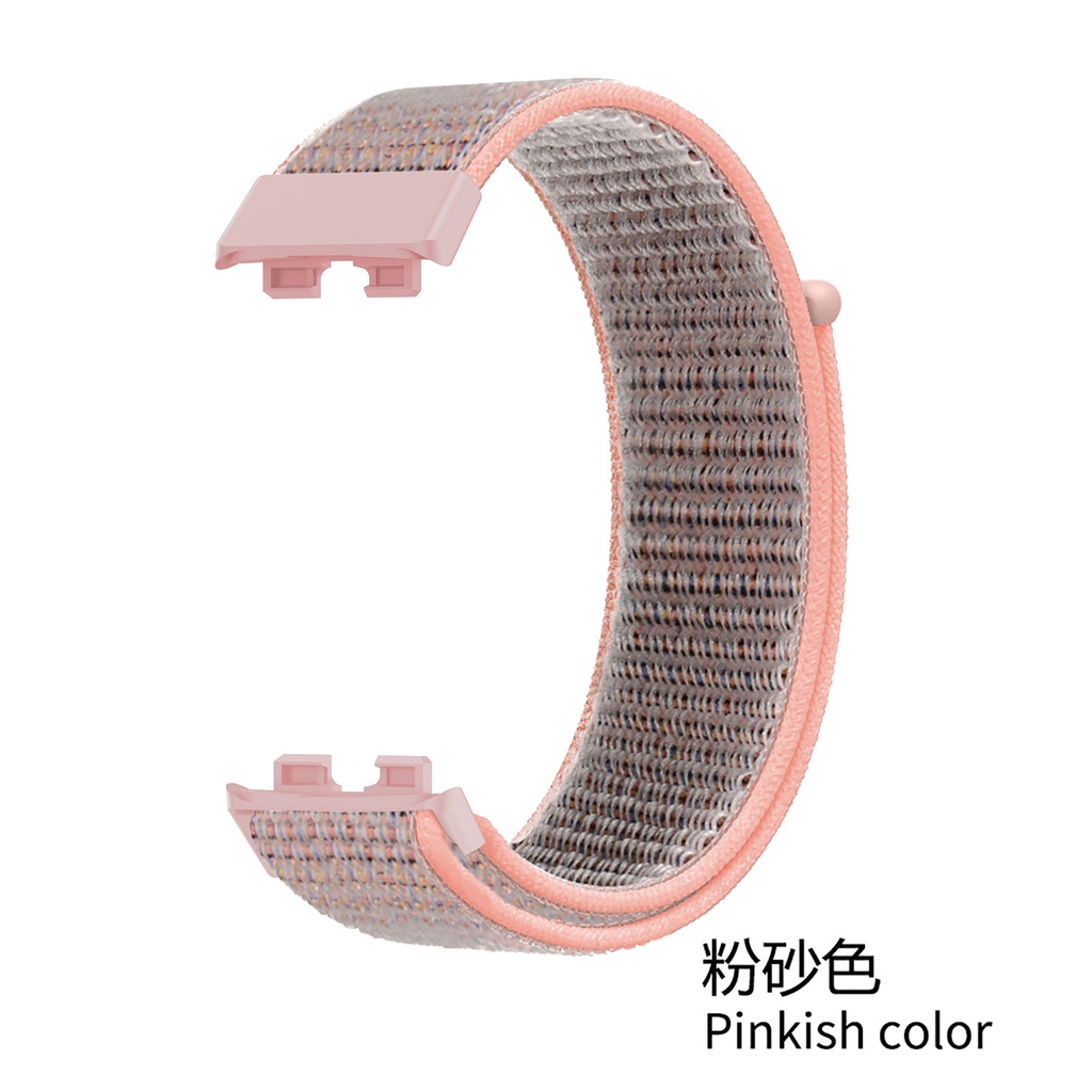 สาย huawei band 10 สายนาฬิกาข้อมือ ไนลอน สําหรับ huawei band9 band 8 สายรัดข้อมืออัจฉริยะ smart band - รูปที่ 7
