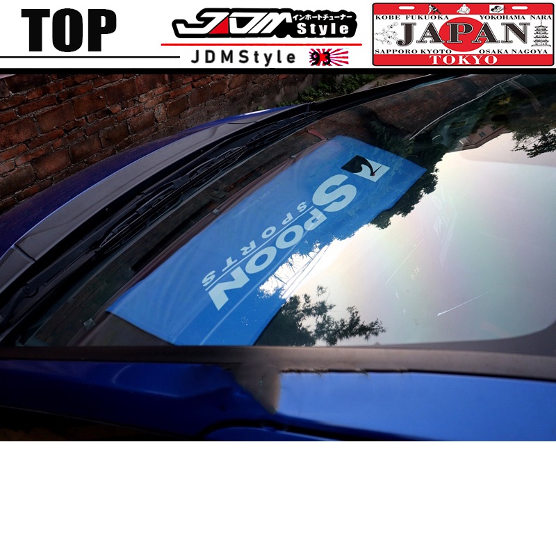 JDM SPOON Dashboard Cover Pad Dash Mat พรมอุปกรณ์จัดแต่งทรงผมการปรับเปลี่ยน