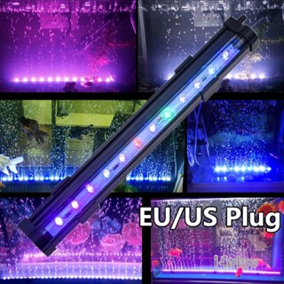 I4otpc LED 7 สี เปลี่ยนสี ไฟตู้ปลา ชามปลา ไฟใต้น้ํา โคมไฟฟองอากาศ