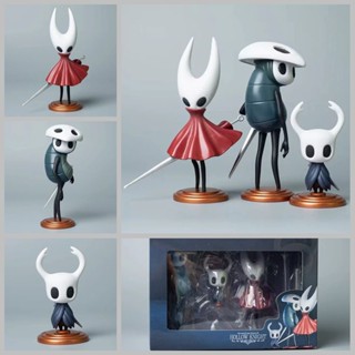 ชุดโมเดลฟิกเกอร์ Gk Hollow Knight Hornet The Knight Quirrel Game 3 ชิ้น ต่อชุด