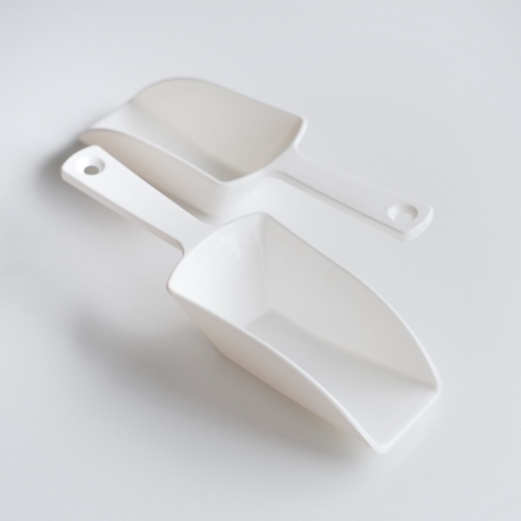 Omocha | Ice Scoop ที่ตักน้ำแข็ง ที่ตักแป้ง ที่ตักธัญพืช ที่ตักอาหารแห้ง (เซท 2 ชิ้น)