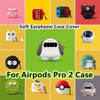 พร้อมส่ง! เคสหูฟัง แบบนิ่ม ลายการ์ตูน Oreo &amp; Cosmonaut สําหรับ Airpods Pro 2 Pro 2