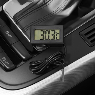 ⚡READYSTOCK⚡Thermometer Black Car Digital Fish For Home Indoor Office Refrigerator