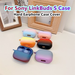 【imamura】เคสหูฟัง แบบแข็ง ไล่โทนสีเทา สําหรับ Sony LinkBuds S