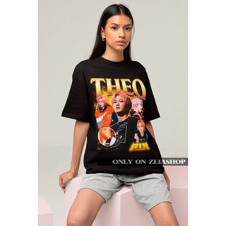 P1 เสื้อยืด พิมพ์ลาย Harmony Theo Retro Bootleg Kpop Merch - Kpop ของขวัญสําหรับเธอ หรือเขา P1Harmony Retro 90S