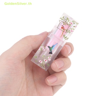 Goldensilver หลอดเปล่า ทรงสี่เหลี่ยม ขนาดเล็ก สําหรับใส่ลิปบาล์ม เครื่องสําอาง TH