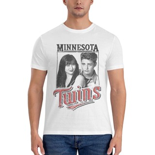 เสื้อยืด พิมพ์ลาย Minnesota Twins แฟชั่นฤดูร้อน สไตล์อเมริกา