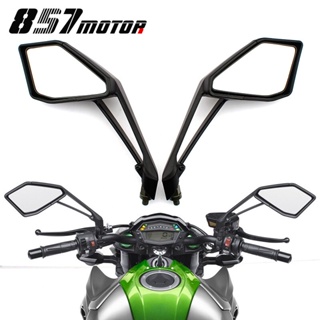 กระจกมองหลังรถจักรยานยนต์ สีดํา สําหรับ Kawasaki Z1000 Z 1000 2014-2021