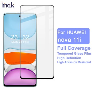 Original Imak Huawei Nova 11i กระจกนิรภัย แบบเต็มกาว ป้องกันหน้าจอ ฟิล์มป้องกันลายนิ้วมือ ปลดล็อก