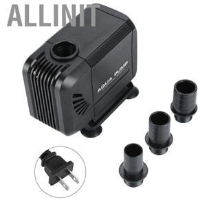 Allinit 40W Fish Tank  Submersible Pump Fountain Pond Water Circulation 110V US Plug