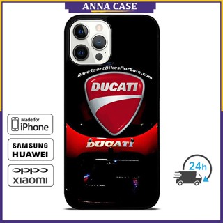 เคสโทรศัพท์มือถือ ลาย Ducati Motor สําหรับ iPhone 14 Pro Max 13 Pro Max Samsung Galaxy Note10+ S21Ultra