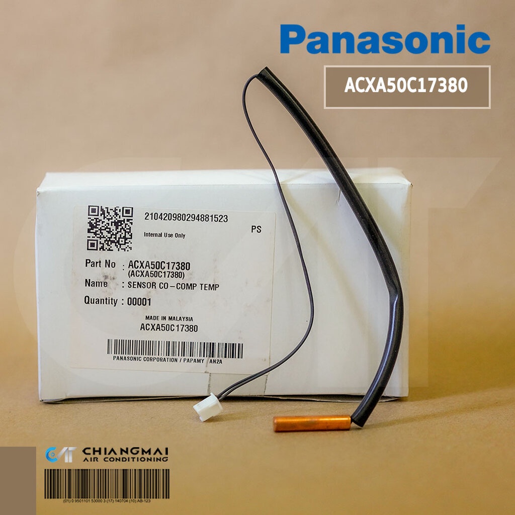 ACXA50C17380 เซ็นเซอร์แอร์ Panasonic เซ็นเซอร์แอร์พานาโซนิค เซ็นเซอร์คอยล์ร้อน รุ่น CU-KU9XKT