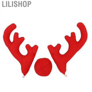 Lilishop Car Reindeer Antlers  Comfortable Reindeer Kit 2 Antlers  for Christmas Party