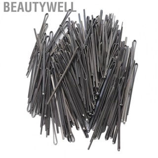 Beautywell Hair Pin Alloy Reusable Prevent Slip Black Women Girl Flat Hair  Styling Mak