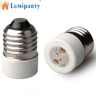 Lumiparty ฐานแปลงสกรูโคมไฟ E27 เป็น MR16 E27 เป็น MR16 G5.3 G4 ทนความร้อนสูง 10 ชิ้น