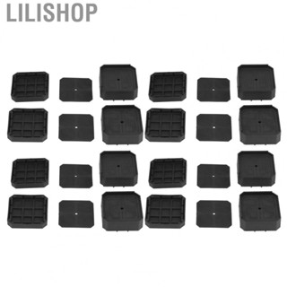 Lilishop L Shaped Furniture Risers  High Strength Bed Risers  for Chairs for Tables