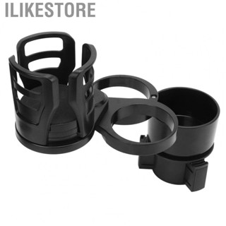 Ilikestore Cup Holder Expander  Universal Practical Cup Holder Extender 2 in 1 Abrasion Resistant Stable with Adjustable Base for Car