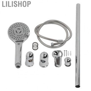 Lilishop Shower Head Shower Slide  Set 304 Stainless Steel 360 Rotation 1.5m G12