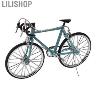 Lilishop Bicycle Model  Beautiful Appearance Exquisite Workmanship Bicycle Ornament  for Bookshelves for Tables for Cars