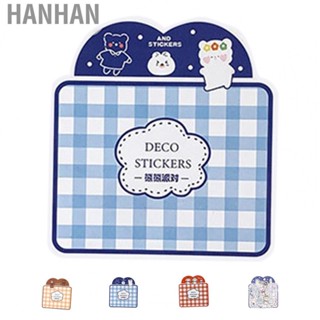 Hanhan 40PCS/Pack Notebook Decorative  Washi Cute Lovely Portable Strong Adhesive DIY Accessory