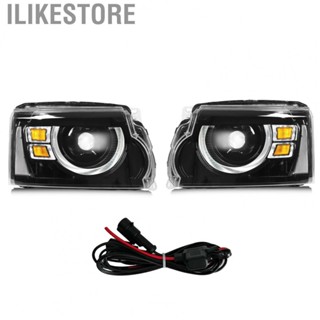 Ilikestore For Defender Design Full  Headlights Headlamp Projector Replacement for Land Rover Discovery 4 LR4 L319 2009-2016