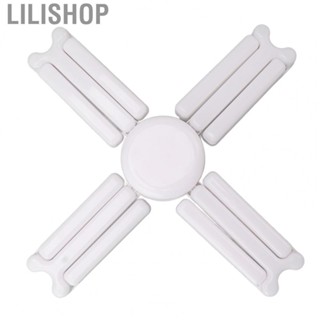 Lilishop 80W  Garage Ceiling Light E27 Deformable  Garage Light Bulb 4 Leaves MX