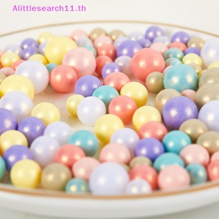 Alittlesearch11 ลูกปัดสีมาการอง สีครีม กาวติดโทรศัพท์มือถือ แฮนด์เมด DIY อุปกรณ์เสริม สําหรับตกแต่งผม 1 ชุด