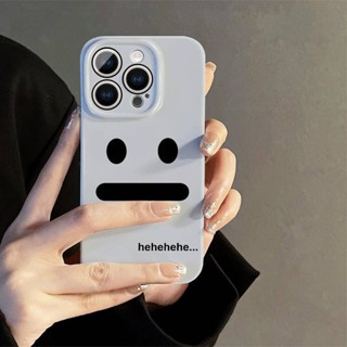 เคสโทรศัพท์มือถือคู่รัก แบบแข็ง ลายการ์ตูน Haha Expression สร้างสรรค์ สําหรับ Iphone Apple 14Promax 13 11 12 XR XS