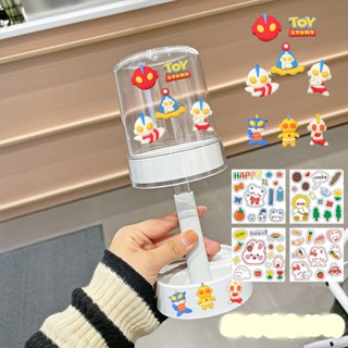 เครื่องจ่ายยาสีฟัน แปรงสีฟัน ลายการ์ตูนน่ารัก สําหรับเด็ก อุปกรณ์ในห้องน้ํา