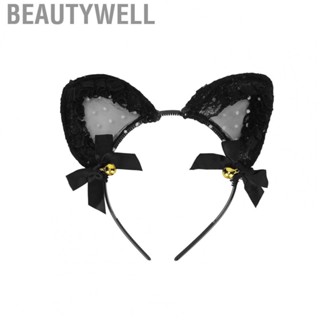 Beautywell Ear HeadbLovely Slip Resistant Kitty Hair Bwith Bells For Party Cosplay AOB