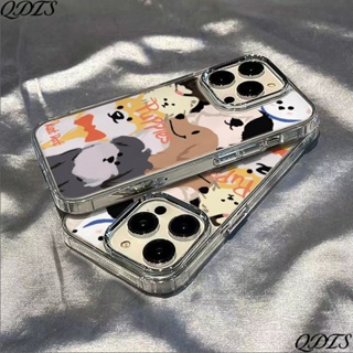 ✅เคสโทรศัพท์มือถือ แบบนิ่ม ลายลูกสุนัข กันกระแทก สําหรับ Apple Iphone 7 12plus 11 14pro 813ins max 4CWD