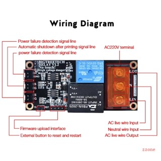 Zzz Bigtreetech โมดูลรีเลย์ปิดอัตโนมัติ V1 2 โมดูล สําหรับเครื่องพิมพ์ 3D CR10 Reprap Pa