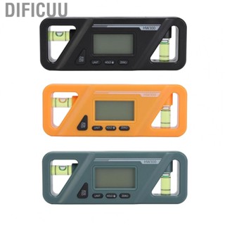 Dificuu Digital Inclinometer  Mini Digital Level Data Lock Plastic Magnetic Base  for Timber Processing