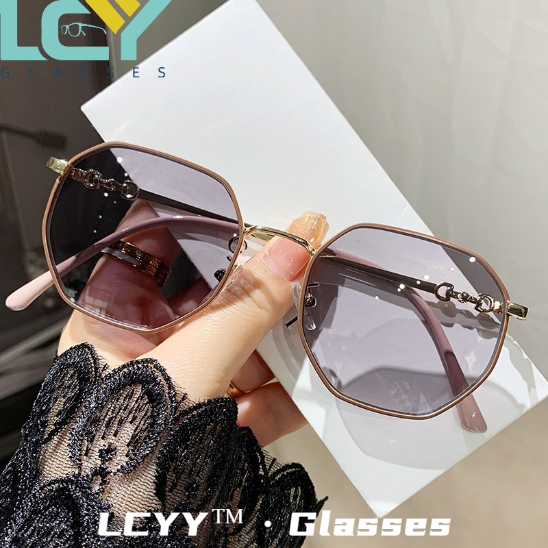 เลนส์อัตโนมัติและสั้น -100  °-400 ° กรอบแปดเหลี่ยม UV400 เปลี่ยนสีอัตโนมัติแสงแดดเปลี่ยนสีกรองแสงออป