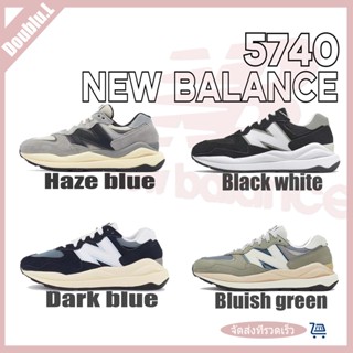 ของแท้100% New Balance 5740 Haze blue / black / Bluish green / Dark blue sneakers