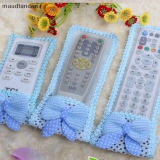 Ma 1X โบว์ ลูกไม้ รีโมตคอนโทรล เคสกันฝุ่น กระเป๋าคลุมทีวี ป้องกัน TH