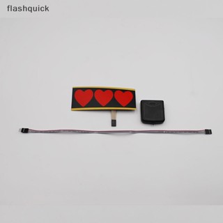 Flashquick สติกเกอร์ติดกระจกหน้าต่าง Led ส่องสว่าง สําหรับตกแต่งรถยนต์