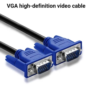 สายVGA สายต่อจอคอมพิวเตอร์ เวอร์ชั่น สายต่อภาพ Monitor Full Copper HD VGA MaleTo Male 15pin 1.5M/3M