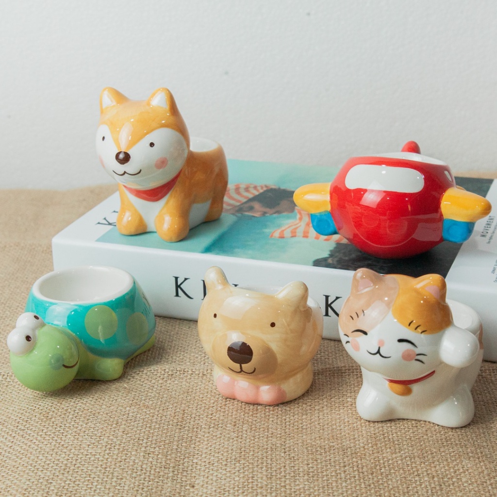 ถ้วยตั้งไข่เซรามิค ถ้วยวางไข่เซรามิค Egg cups