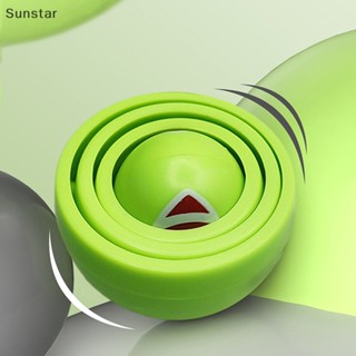 Sunstar ของเล่นคลายเครียด 3D Deion Fidget Hand Spinner Gyroscope Ball Deion