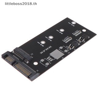 [littleboss] อะแดปเตอร์การ์ดขยาย B+m key sata m.2 ngff ssd เป็น sata 3 raiser m.2 เป็น sata